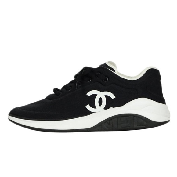 Chanel sneakers 2019 black Clearance